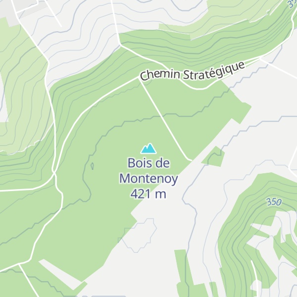 Map of Bois de Montenoy