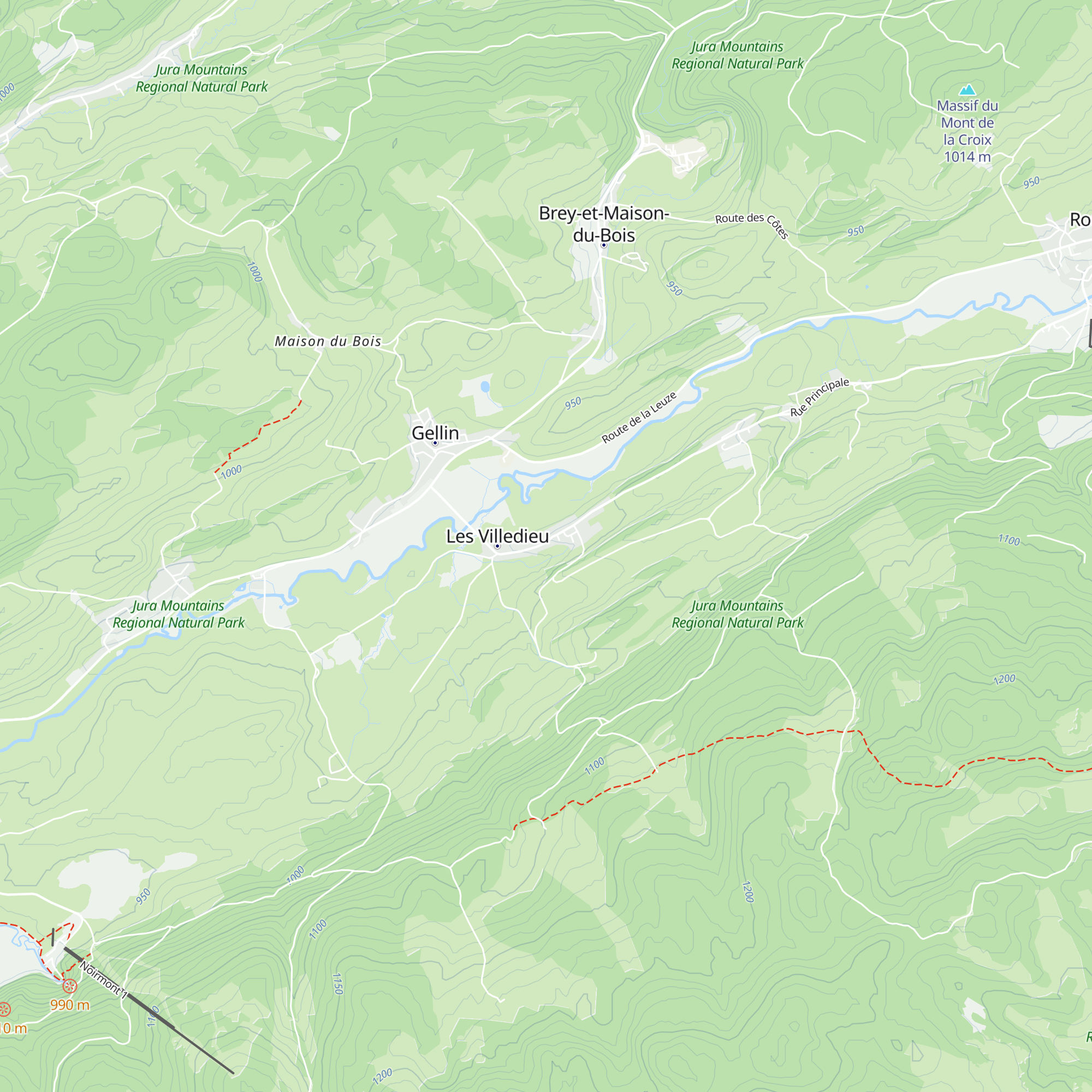 Gîte d'Elise et Seb map