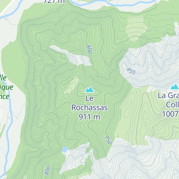 Map of Le Rochassas
