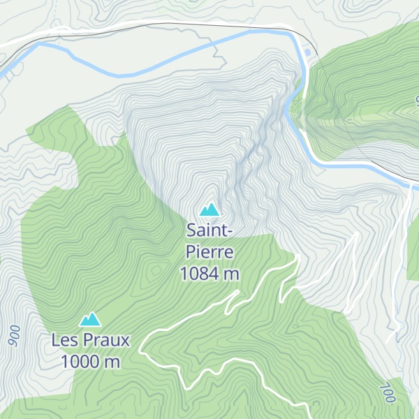 Map of Saint-Pierre