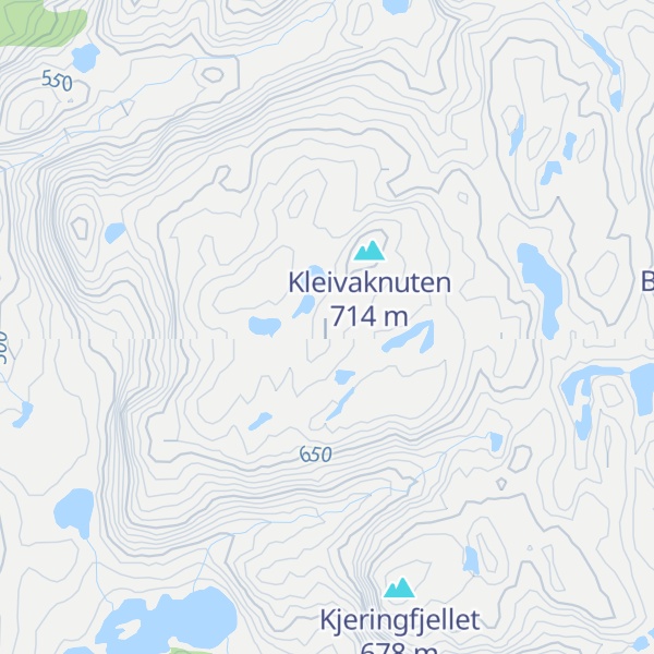 Map of Husaknuten