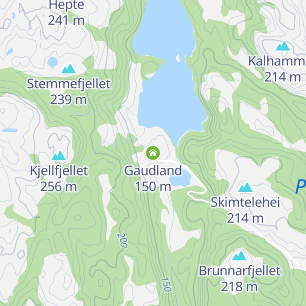 Map of Gaudland