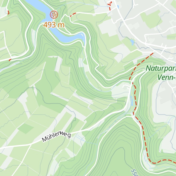 Map of An der Schwalm