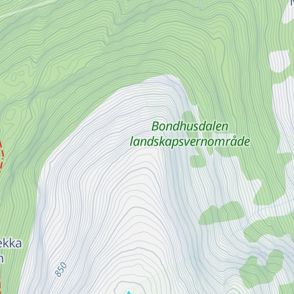 Map of Nipafjellet