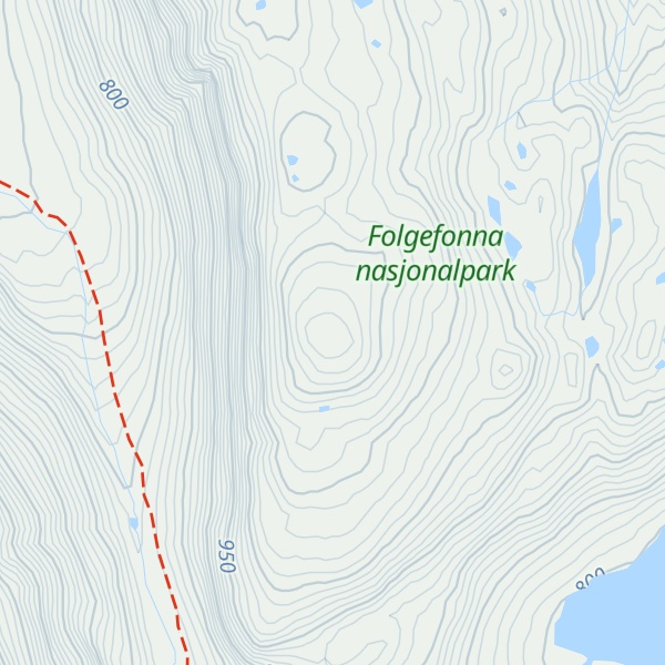 Map of Heimadalsberget