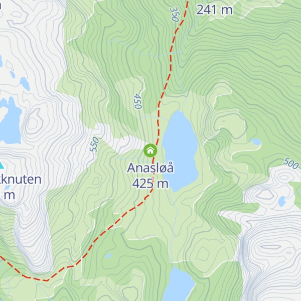 Map of Anasløå