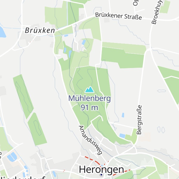 Map of Mühlenberg