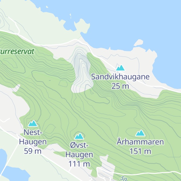 Map of Sakshamarhaugen