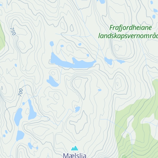 Map of Raude Knuden