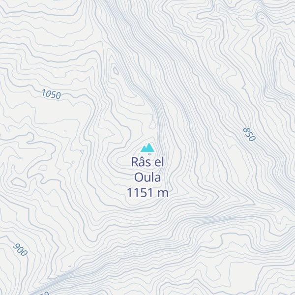 Map of Râs el Oula