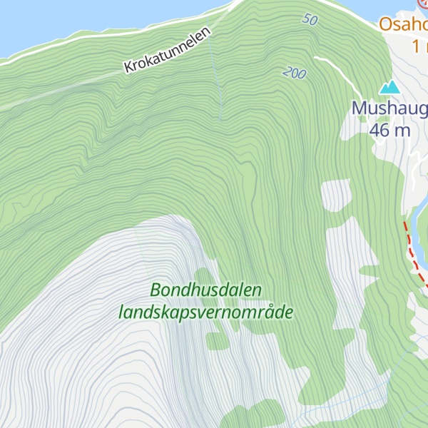 Map of Nipadørane