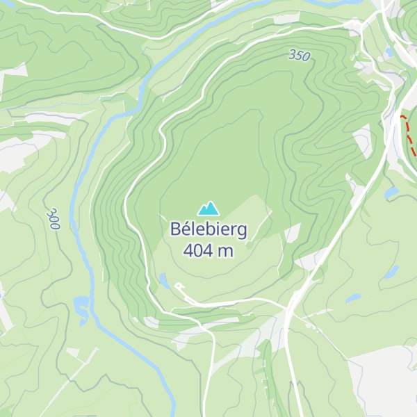 Map of Bélebierg