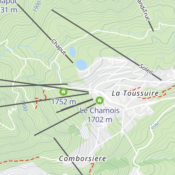 Map of Le Marolay