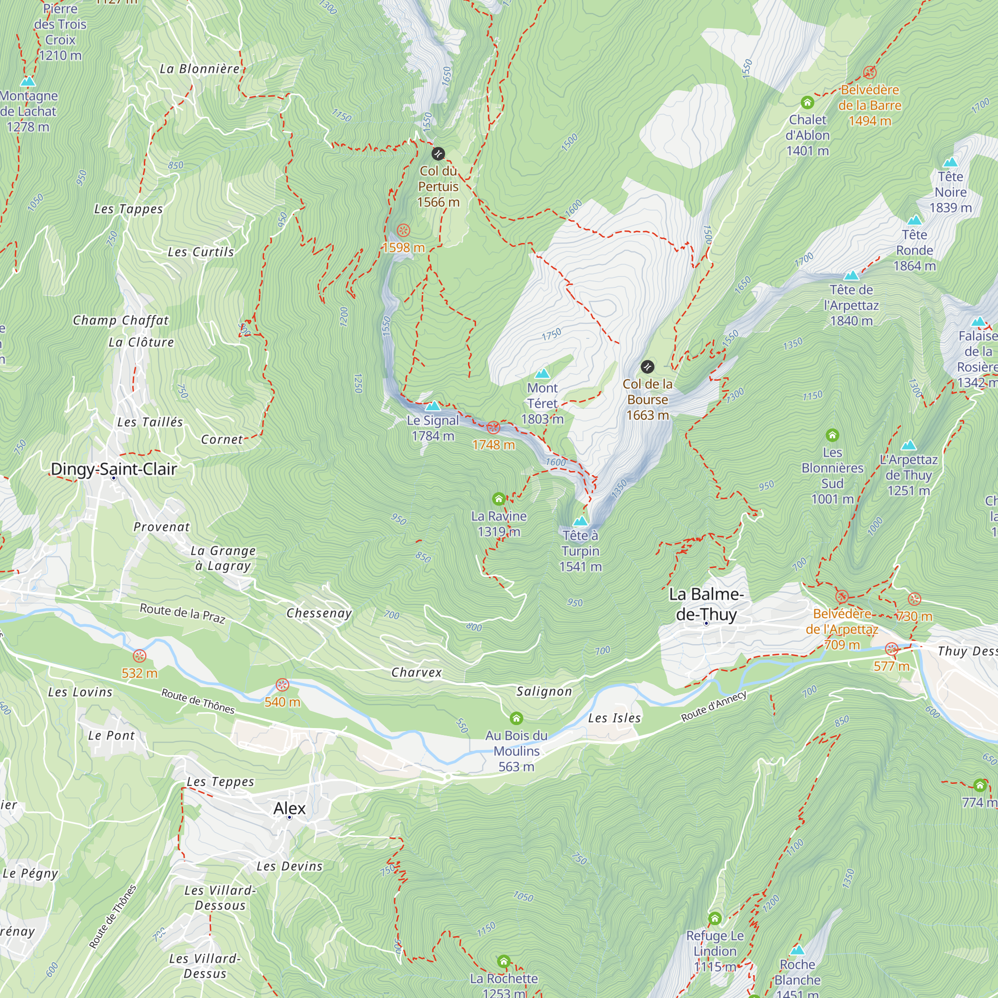 La Ravine map
