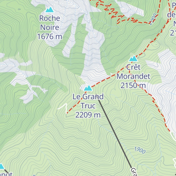 Map of Le Grand Truc