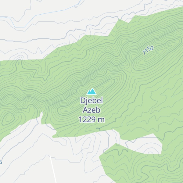 Map of Djebel Azeb