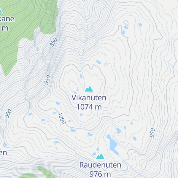 Map of Vikanuten