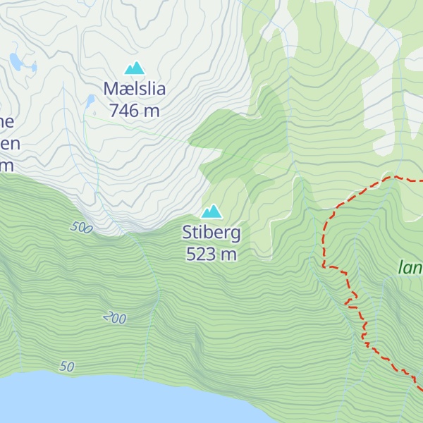 Map of Stiberg