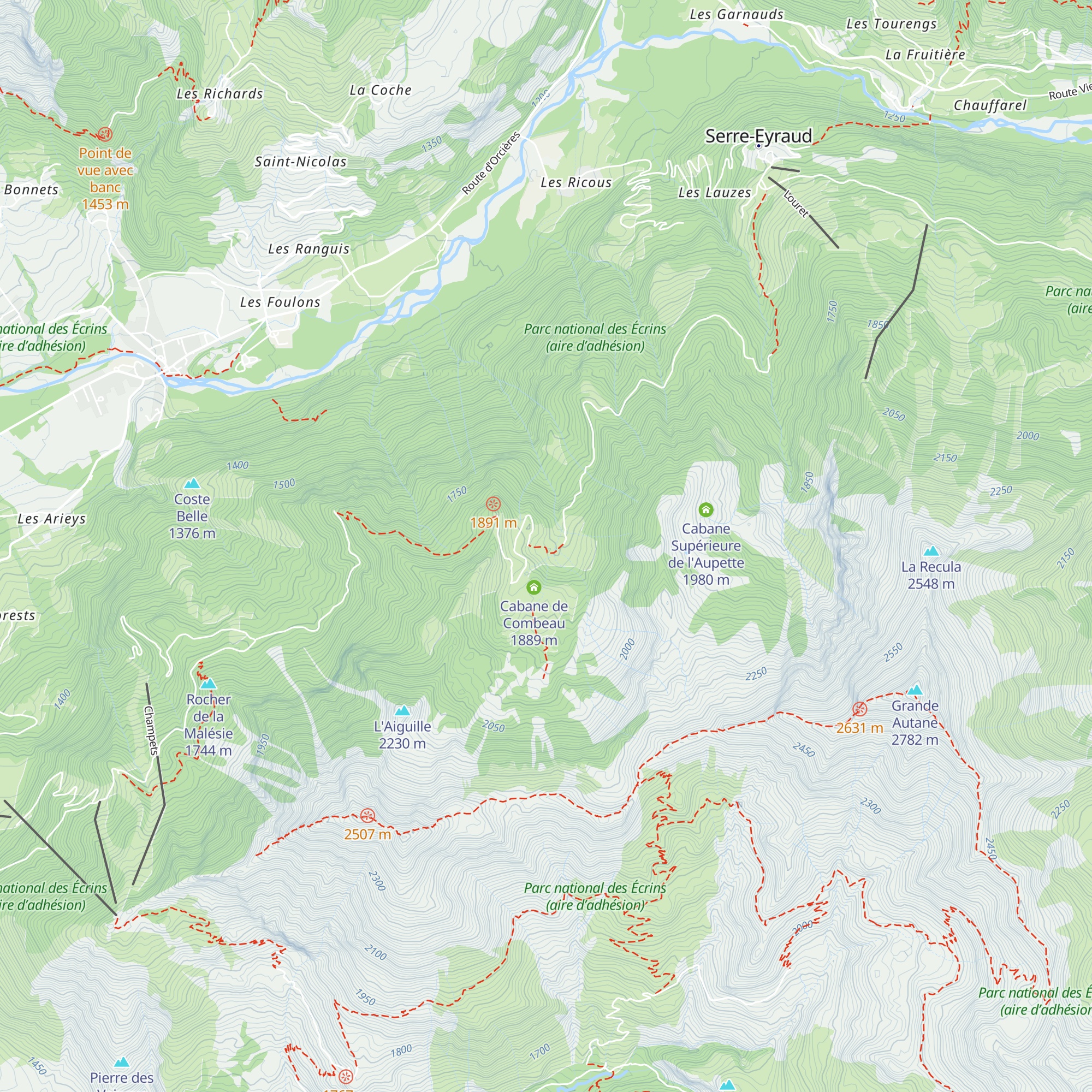 Cabane de Tante Yvonne map