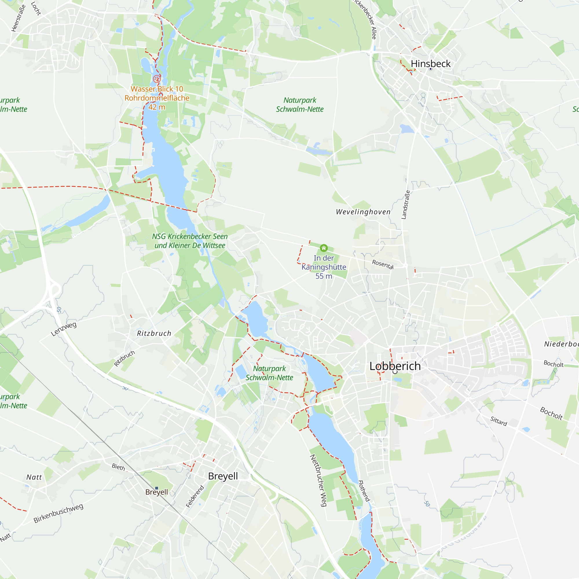 Kaningshütte map