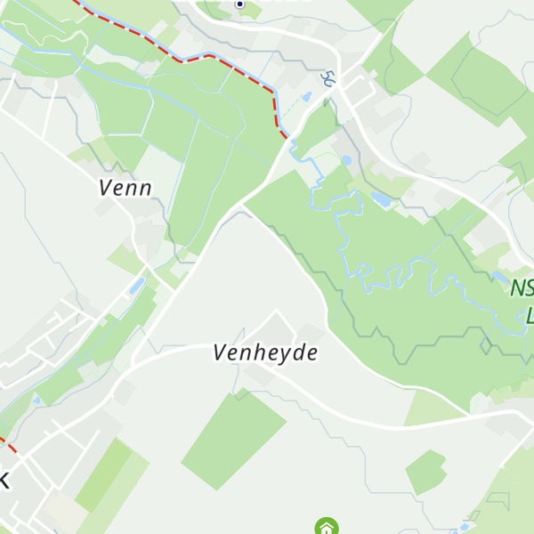 Map of In der Hütte