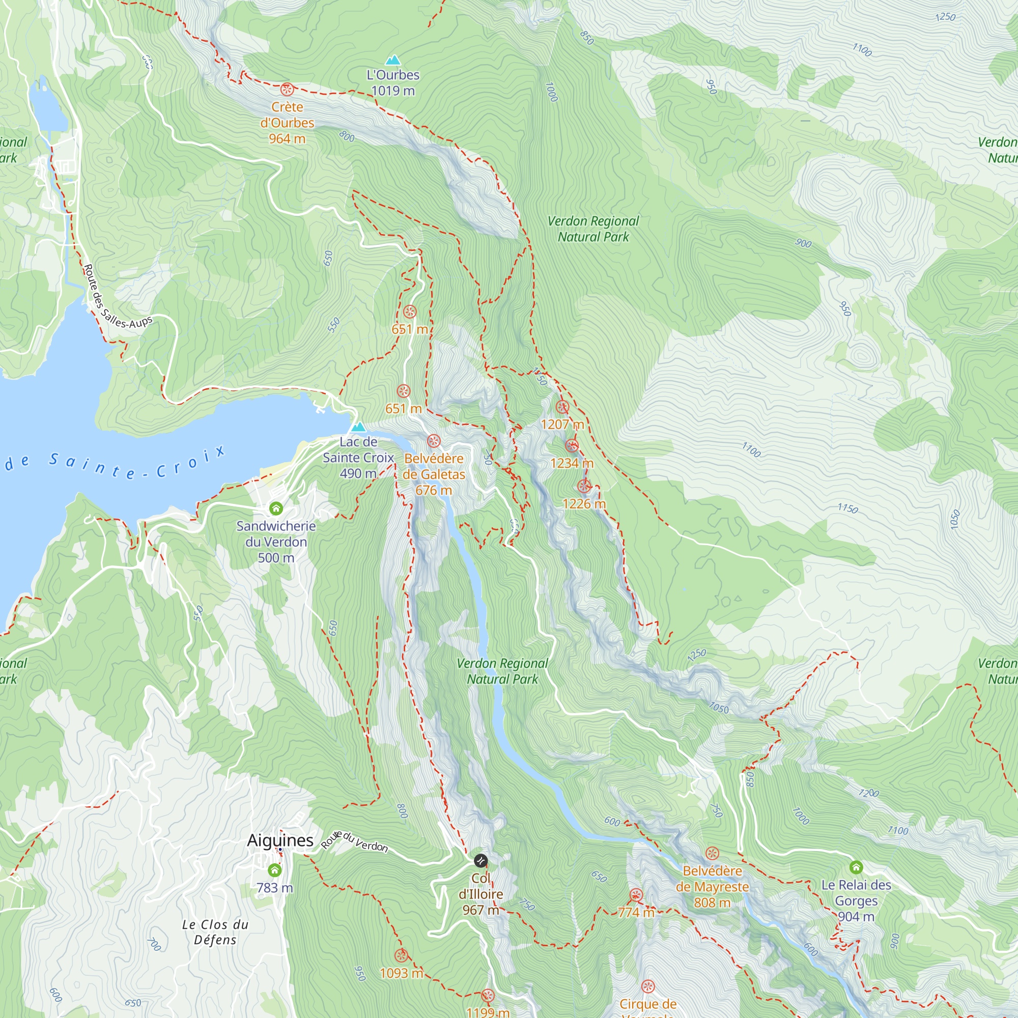 Maison Cantonnière map
