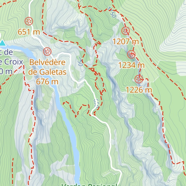 Map of Maison Cantonnière