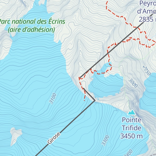 Map of La Cabine