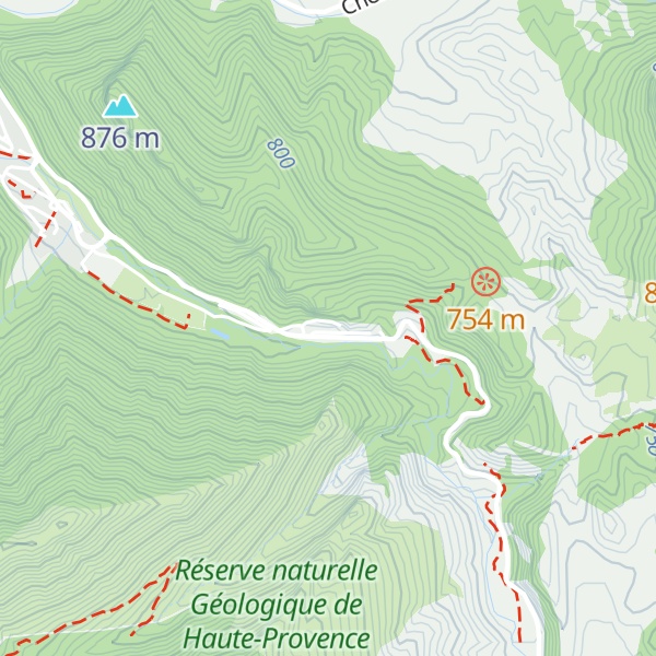 Map of Etablissement Thermal
