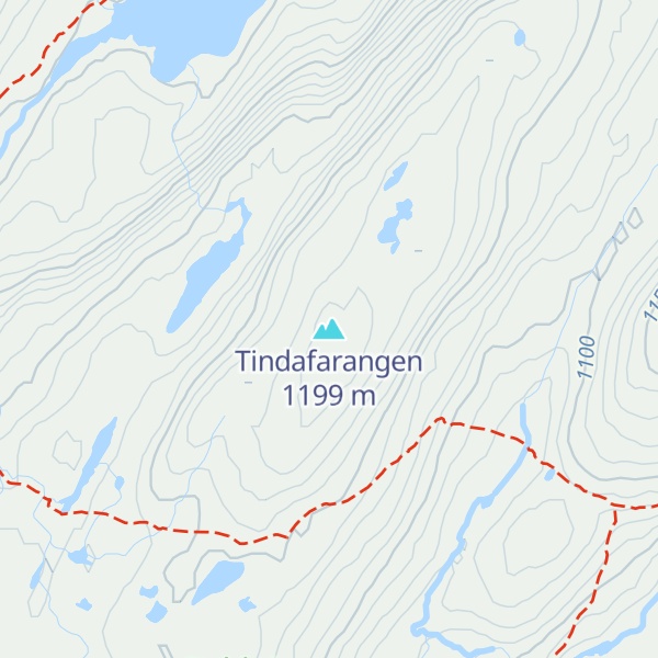 Map of Tindafarangen