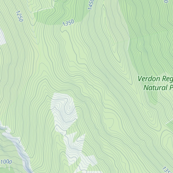 Map of Abri de la Font d'Isnard