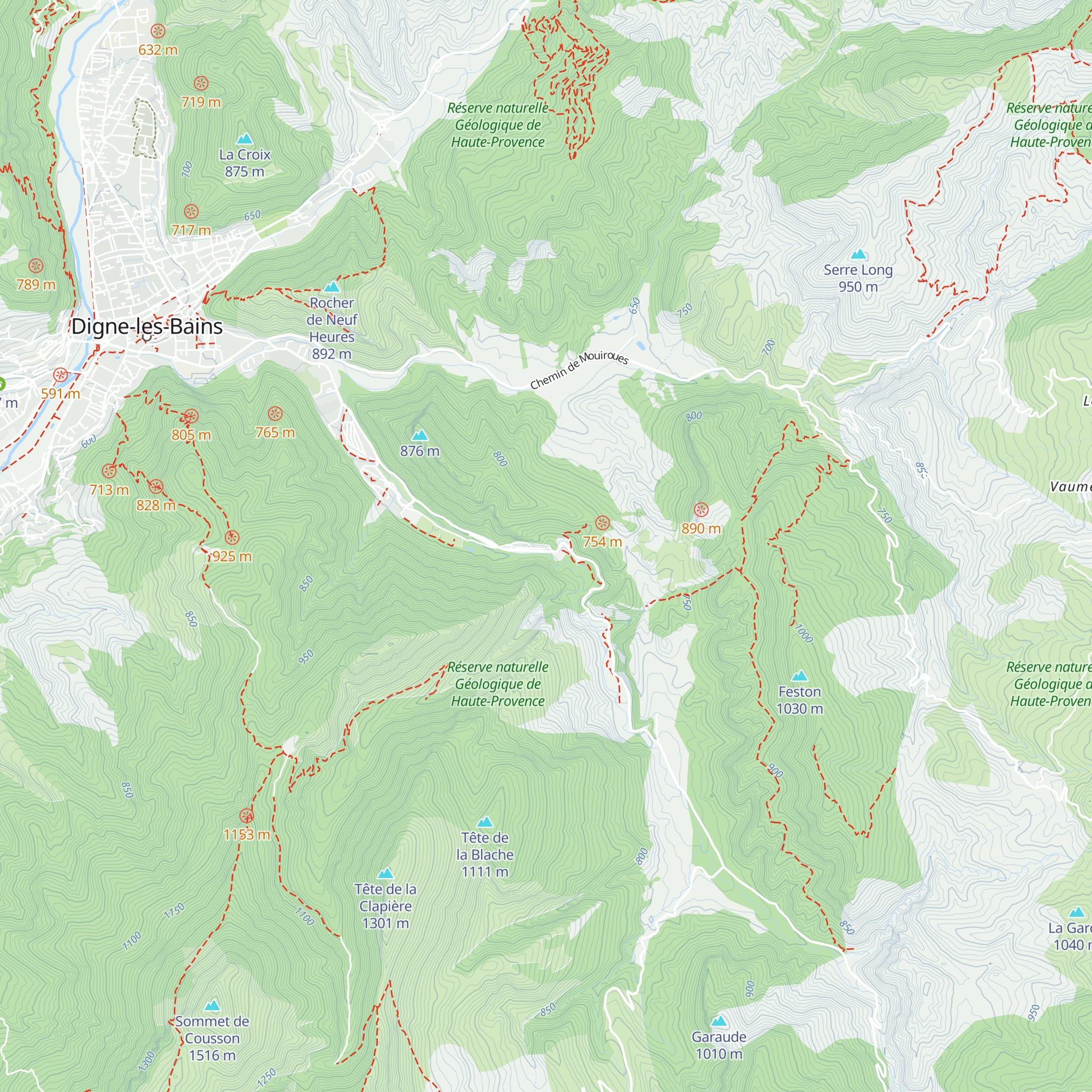 Résidence Vacances Le Richelme map