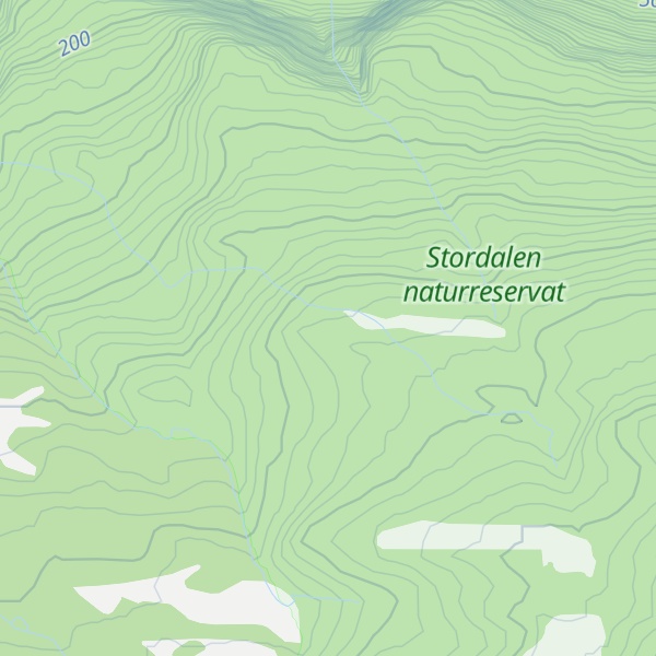 Map of Kaldehaugane