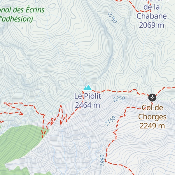 Map of Le Piolit