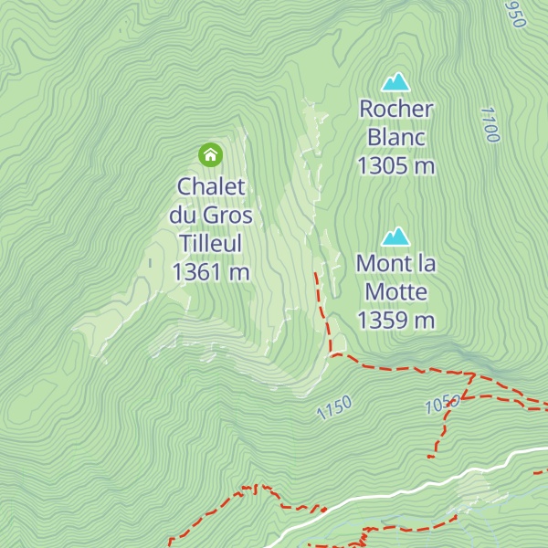 Map of Chalet du Charbon