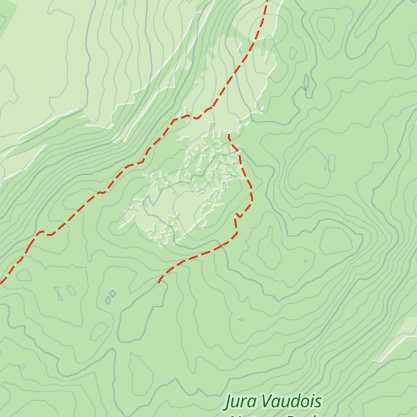 Map of Monts de Bière