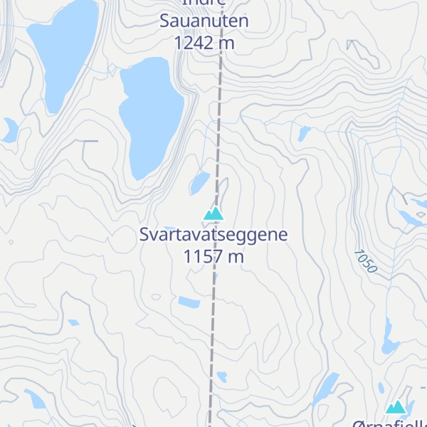 Map of Svartavatseggene
