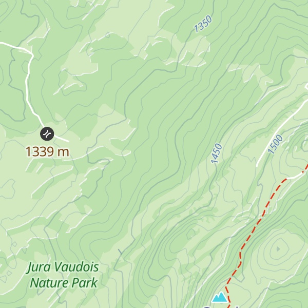 Map of Refuge du Bois Carré