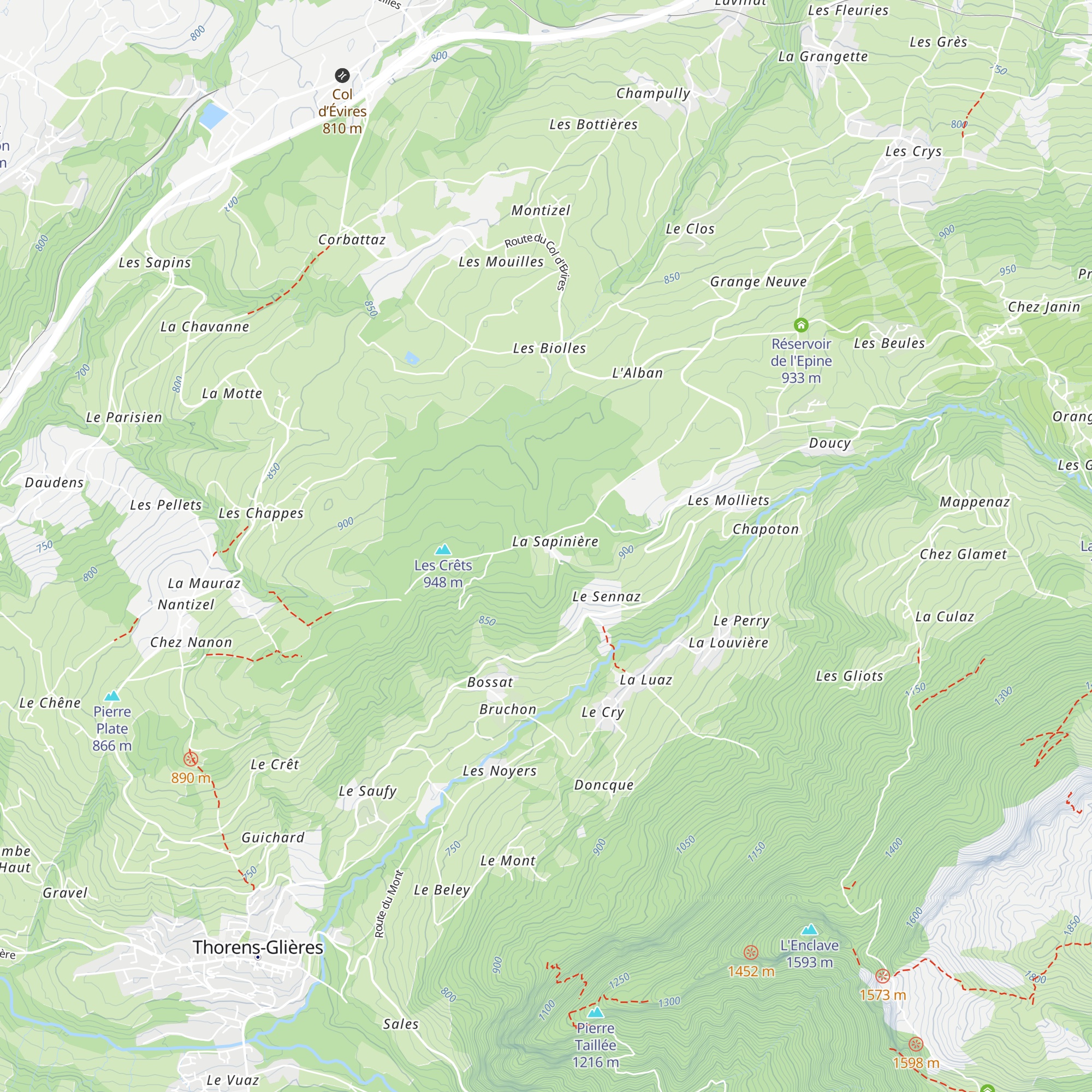 Domaine de la Sapinière map