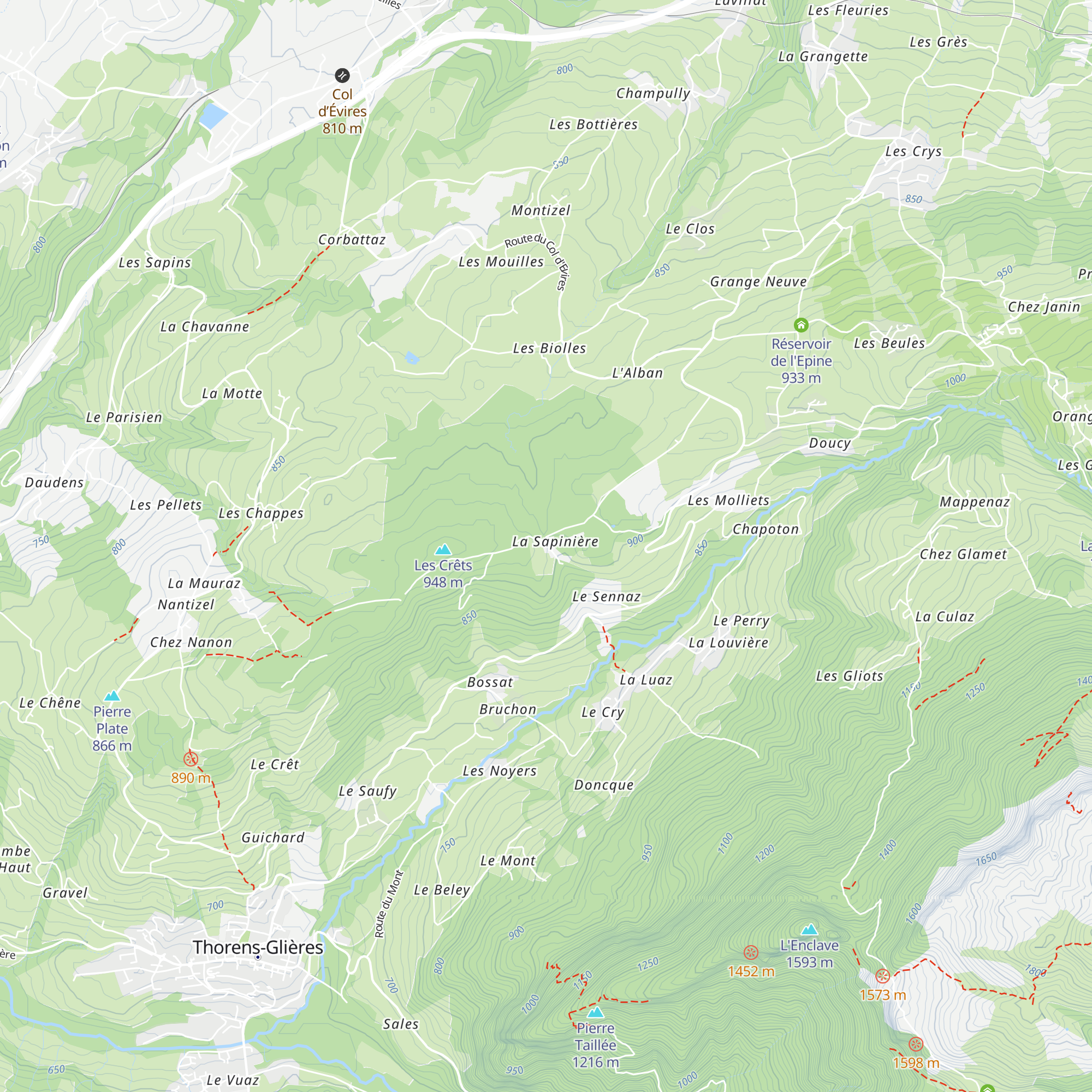 Domaine de la Sapinière map