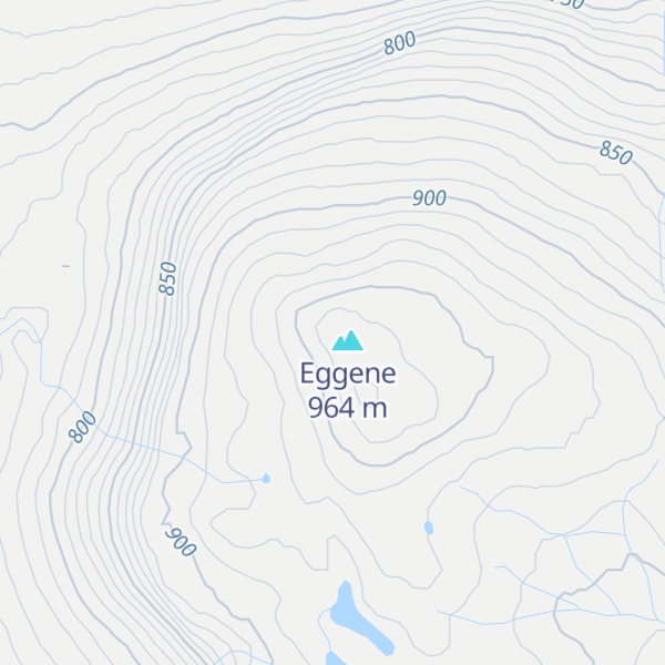 Map of Skredene