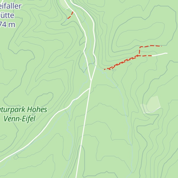 Map of Schutzhütte am Haferstück