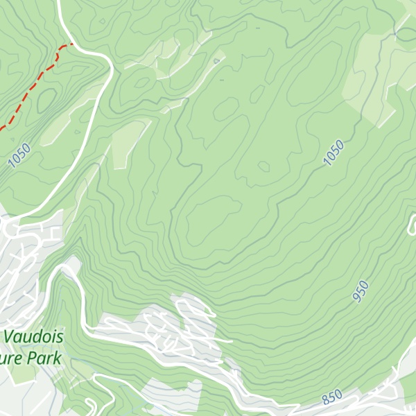 Map of Mont Chaubert