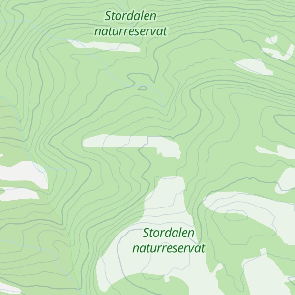 Map of Grønelirinden