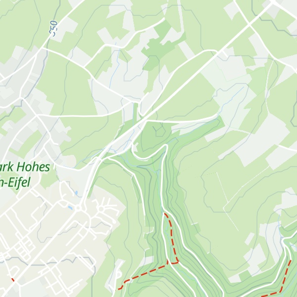 Map of Grillhütte Belgenbach