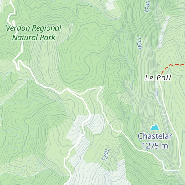 Map of Gîte du Poil