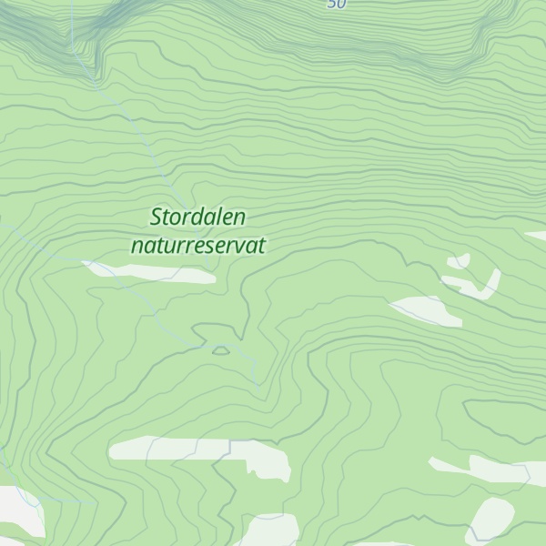 Map of Stordalskjeften
