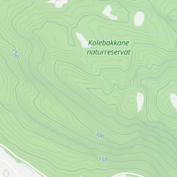 Map of Rindehaugane