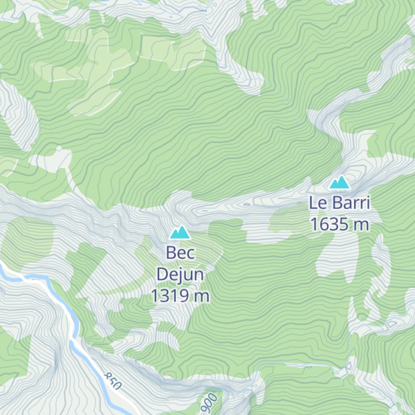 Map of Serre de la Croix