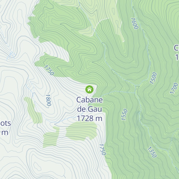 Map of Cabane de Gau